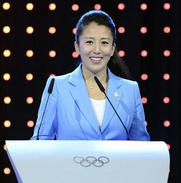 2015年7月31日，在国际奥委会第128次全会上，杨扬做申奥陈述